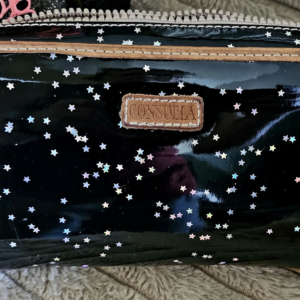 Consuela Black Starry Wallet